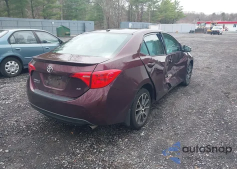 2017 Toyota Corolla Se Special Edition from USA, damaged, VIN 5YFBURHE4HP615637